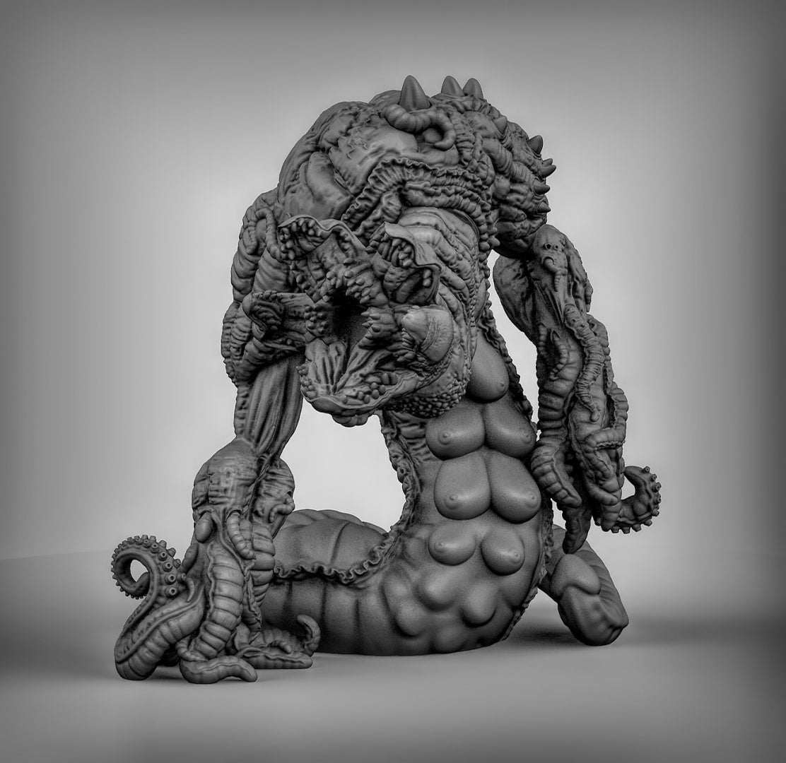 Eldritch Demon Resin Miniature for DnD | Tabletop Gaming I Lovecraft