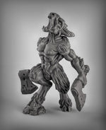 Beastmen Double Axes Resin 3D Models for Dungeons & Dragons & Board RPGs