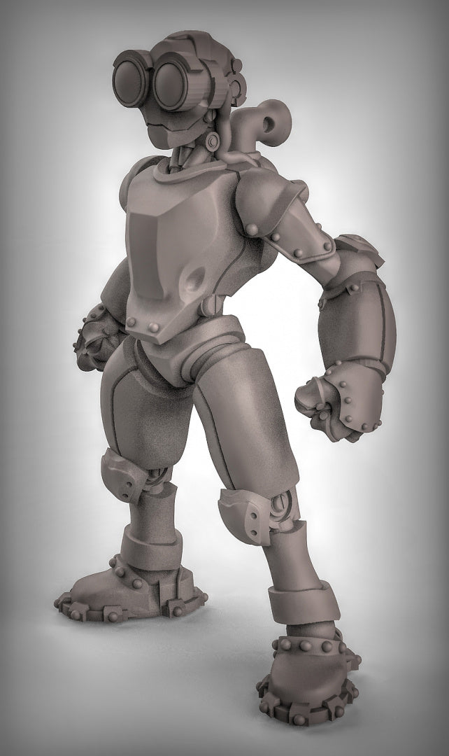 Warforged Unarmed Resin Miniature for DnD | Tabletop Gaming