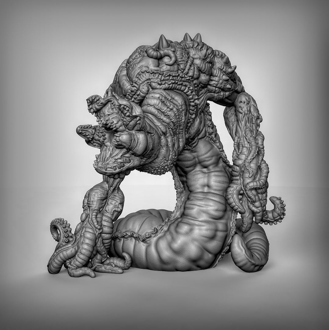 Eldritch Demon Resin Miniature for DnD | Tabletop Gaming I Lovecraft