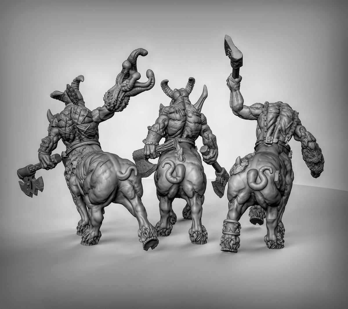 Chaos Centaurs Resin Models for Dungeons & Dragons & Board RPGs