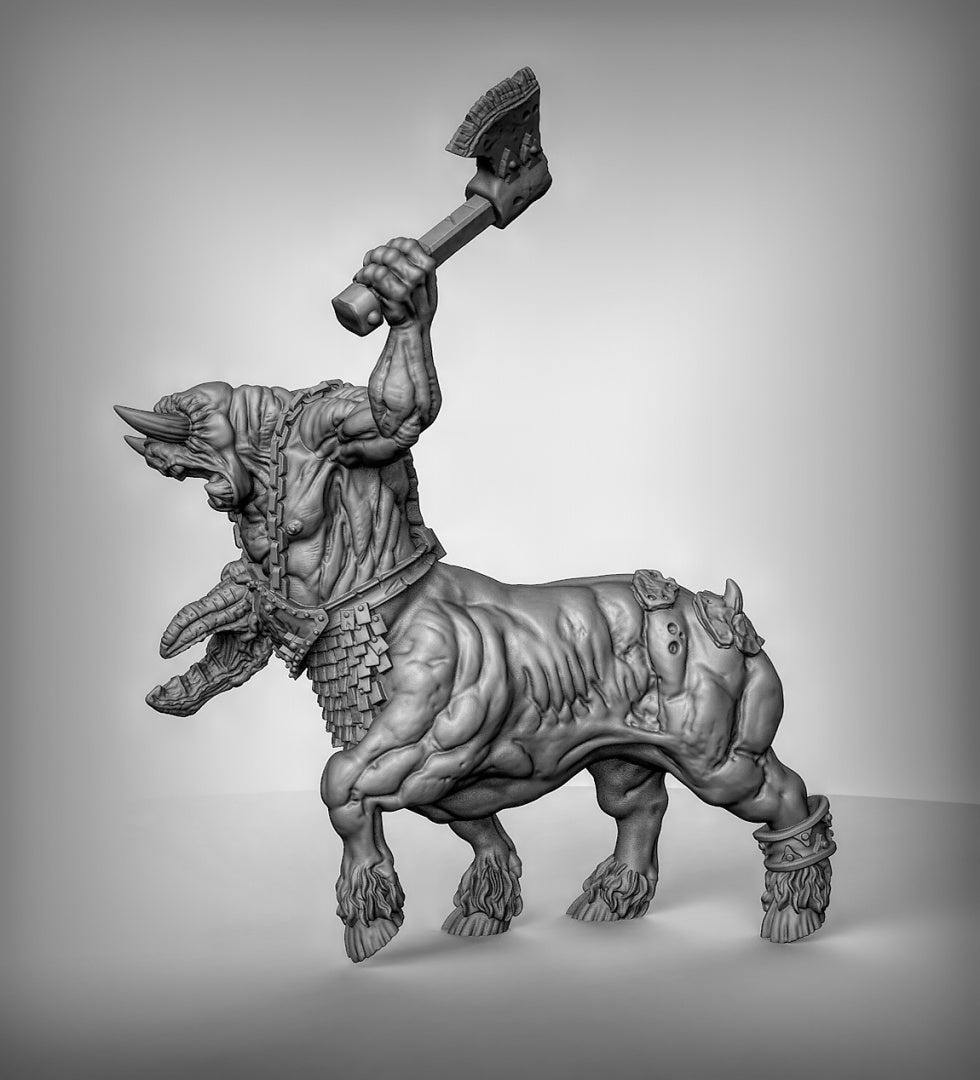 Chaos Centaurs Resin Models for Dungeons & Dragons & Board RPGs