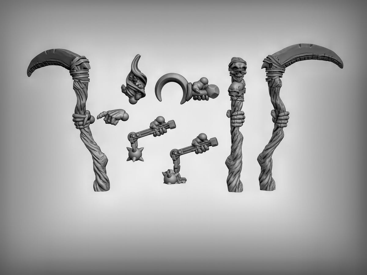 Beastmen Shaman Resin 3D Models for Dungeons & Dragons & Board RPGs