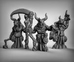 Beastmen Shaman Resin 3D Models for Dungeons & Dragons & Board RPGs