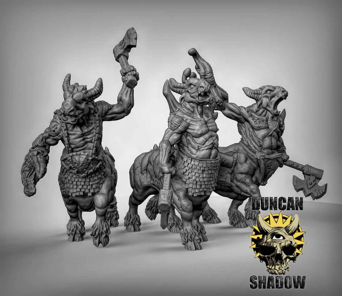 Beast Centaurs Resin Models for Dungeons & Dragons & Board RPGs