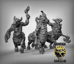 Beast Centaurs Resin Models for Dungeons & Dragons & Board RPGs