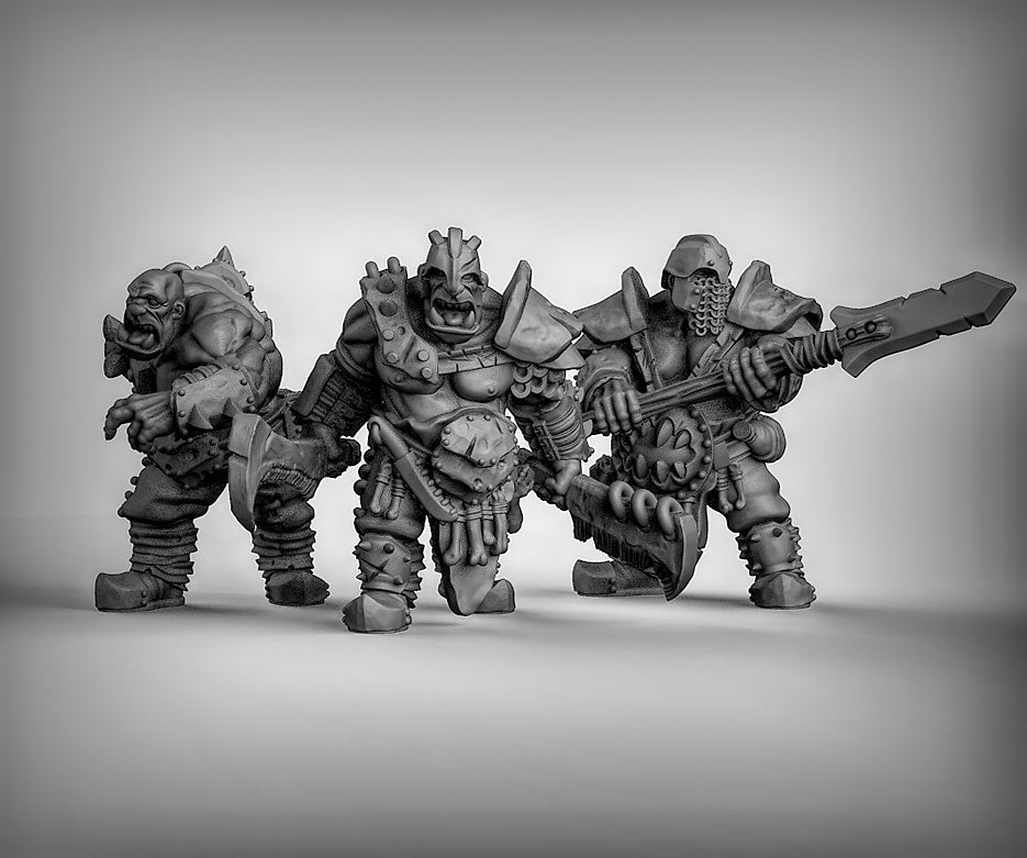 Ogre Boss Resin 3D Models for Dungeons & Dragons & Board RPGs