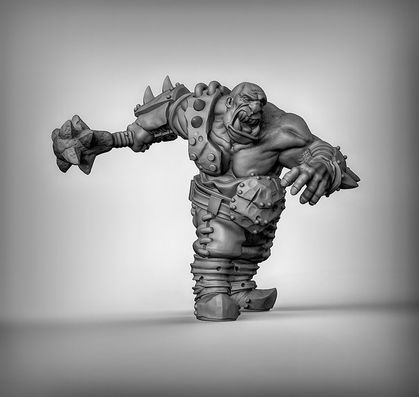 Ogre Boss Resin 3D Models for Dungeons & Dragons & Board RPGs
