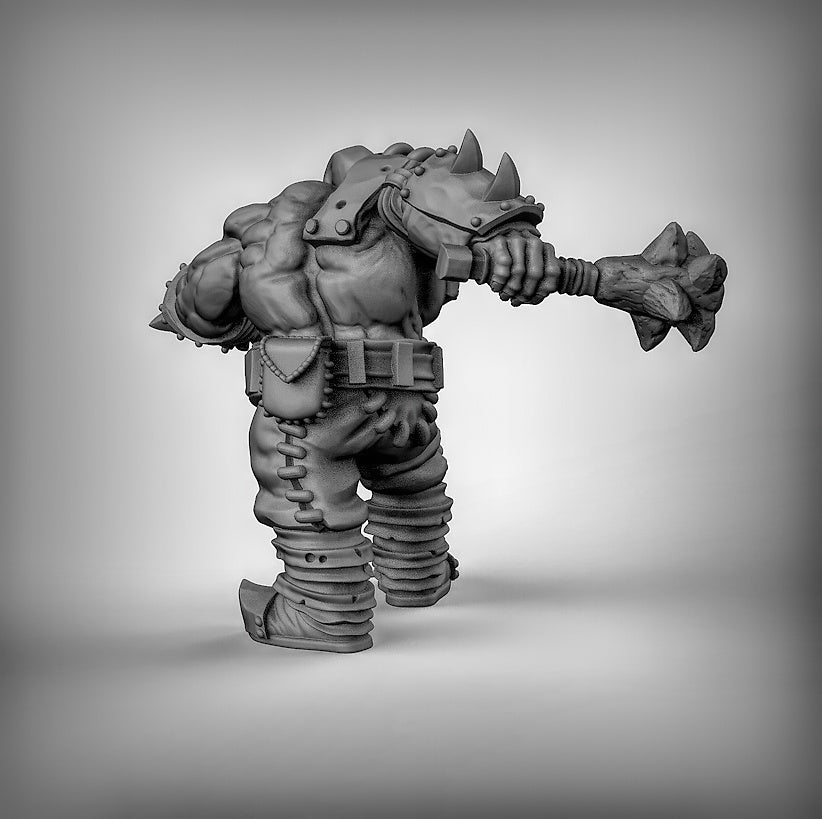 Ogre Boss Resin 3D Models for Dungeons & Dragons & Board RPGs