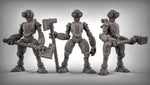 Warforged with Hammers Resin Miniature for DnD | Tabletop Gaming