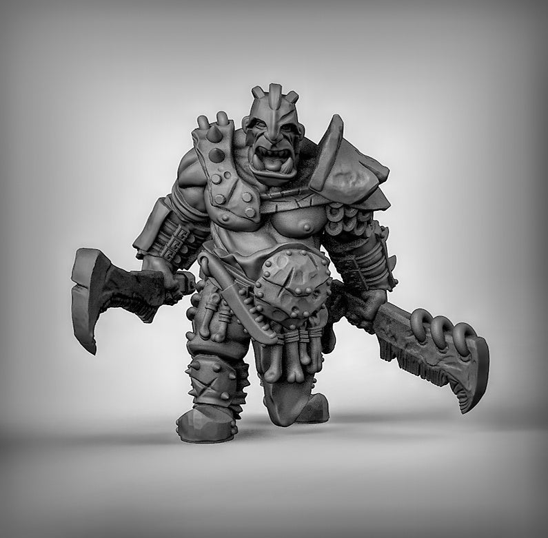 Ogre Boss Resin 3D Models for Dungeons & Dragons & Board RPGs