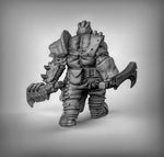 Ogre Boss Resin 3D Models for Dungeons & Dragons & Board RPGs