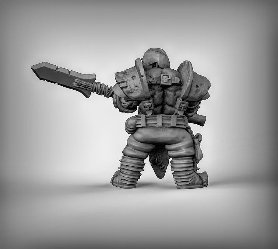 Ogre Boss Resin 3D Models for Dungeons & Dragons & Board RPGs