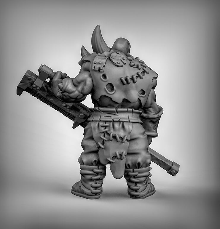 Ogres With Double Handed Weapons Resin Miniature for DnD | Tabletop Gaming