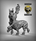 Bull Centaurs Resin 3D Models for Dungeons & Dragons & Board RPGs