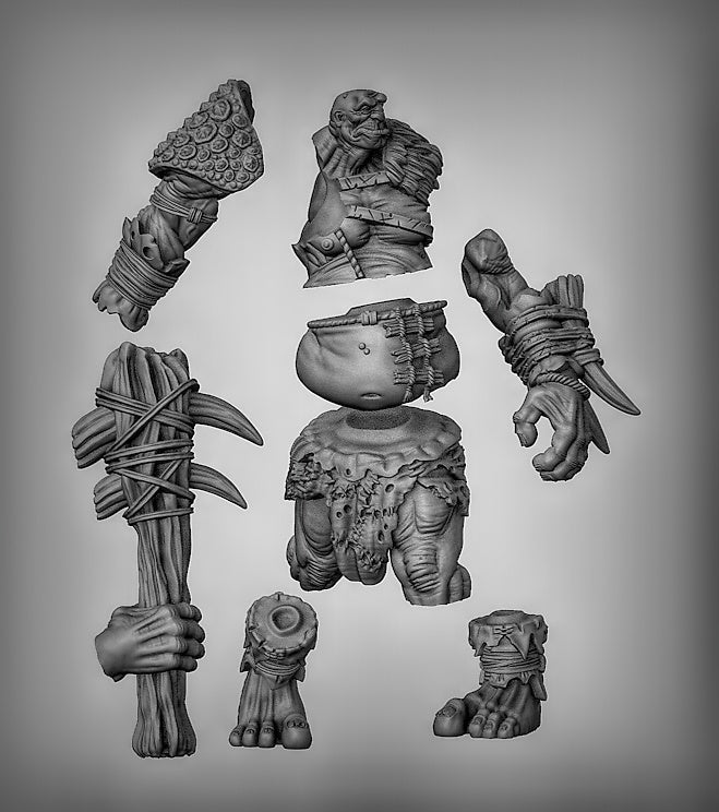Titan Model - 7 or 8 Inch Tall Resin Model for Dungeons Dragons | Board RPGs