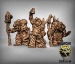 Plague Priests Resin 3D Models for Dungeons & Dragons & Board RPGs