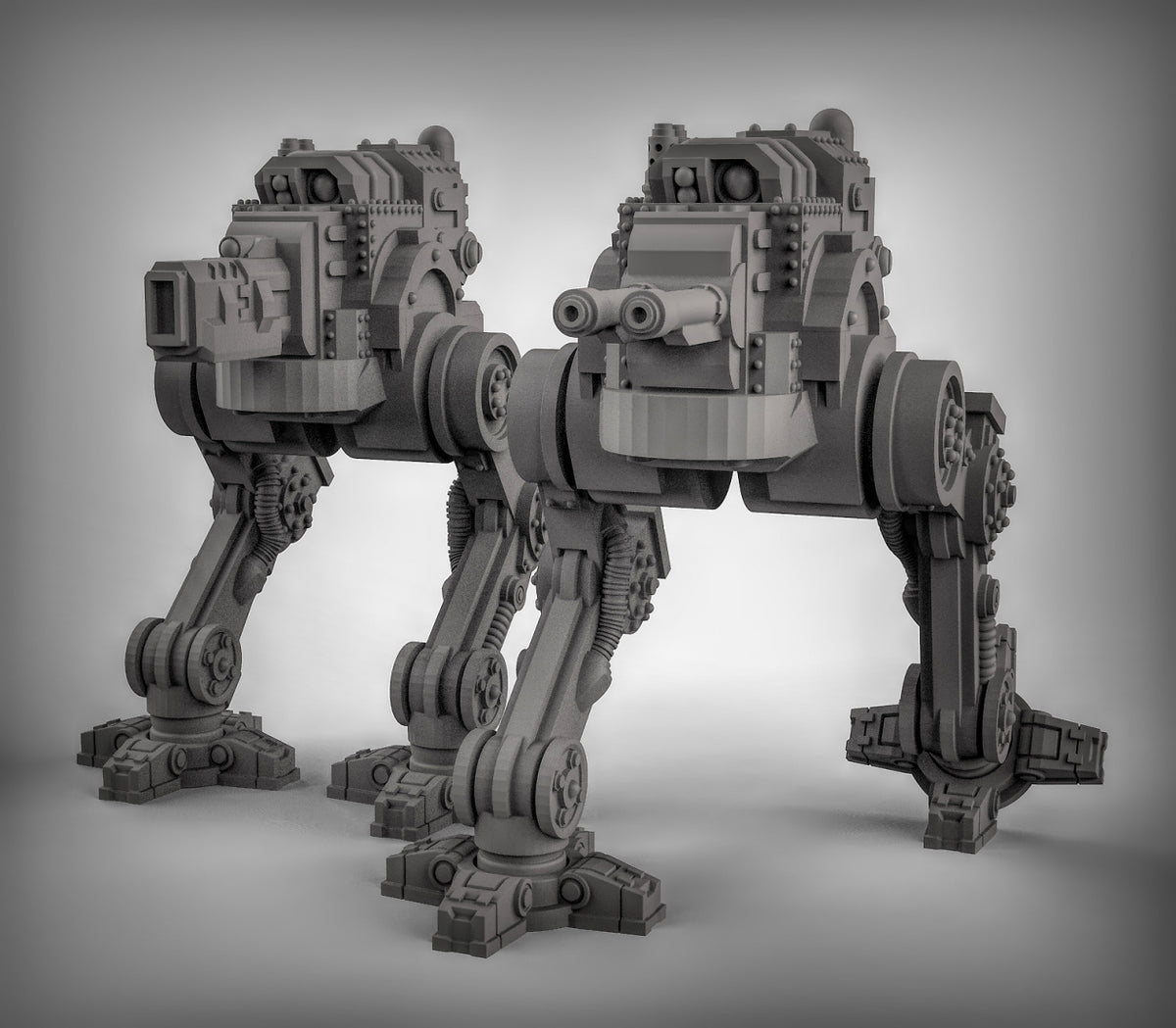 Scout Walkers (Pair) Model - Tank Collection for 28mm Miniature Wargames & Terrain