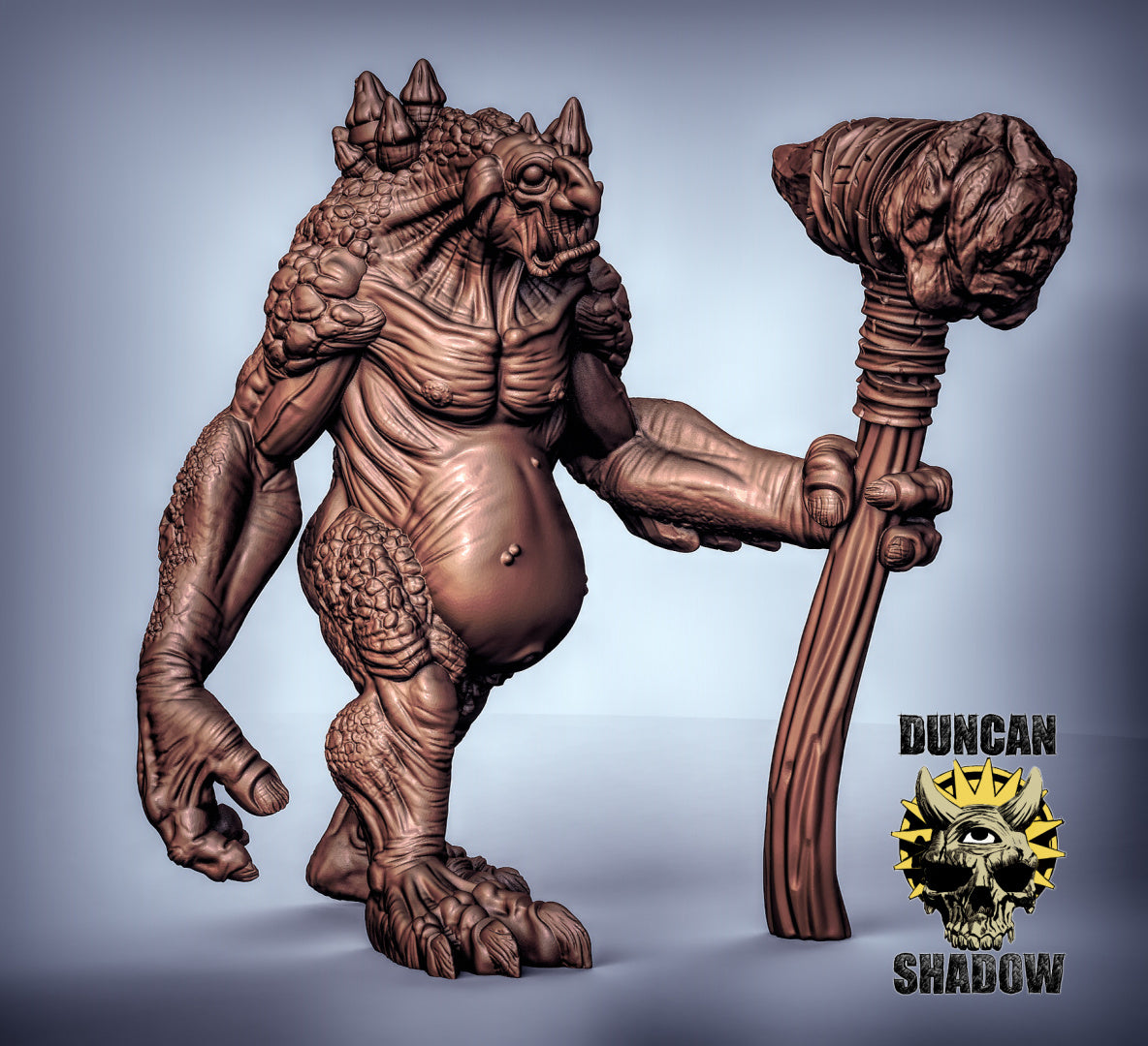 Troll Titan Model - Mega Gargantuan Resin Model for Dungeons & Dragons I Board RPGs