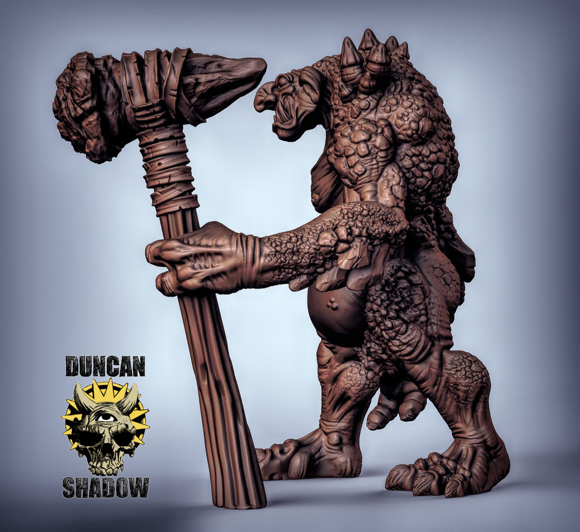 Troll Titan Model - Mega Gargantuan Resin Model for Dungeons & Dragons I Board RPGs