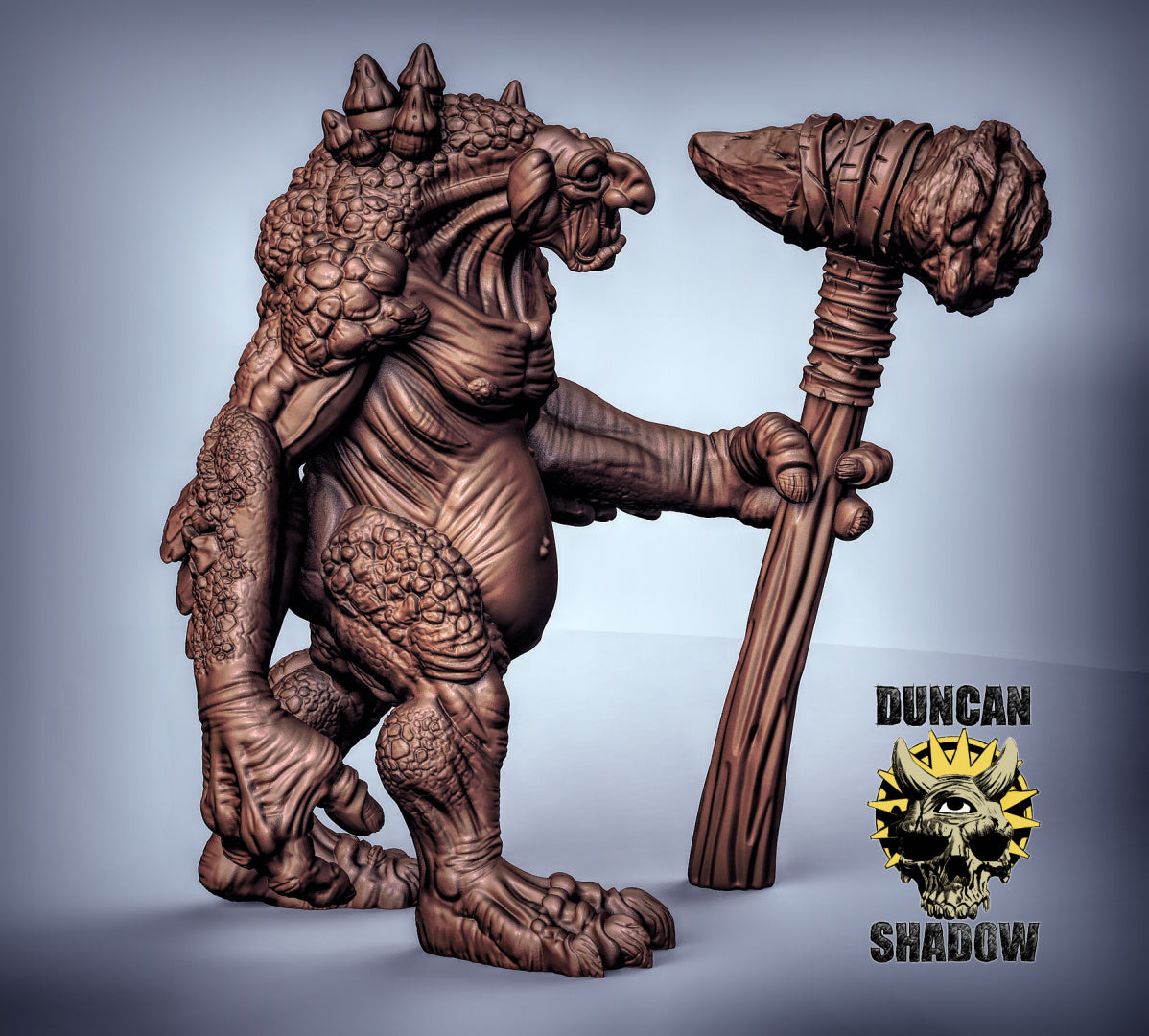 Troll Titan Model - Mega Gargantuan Resin Model for Dungeons & Dragons I Board RPGs