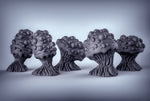 Mushroom Terrain Resin 3D Models for Dungeons & Dragons & Board RPGs