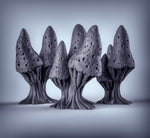 Mushroom Terrain Resin 3D Models for Dungeons & Dragons & Board RPGs