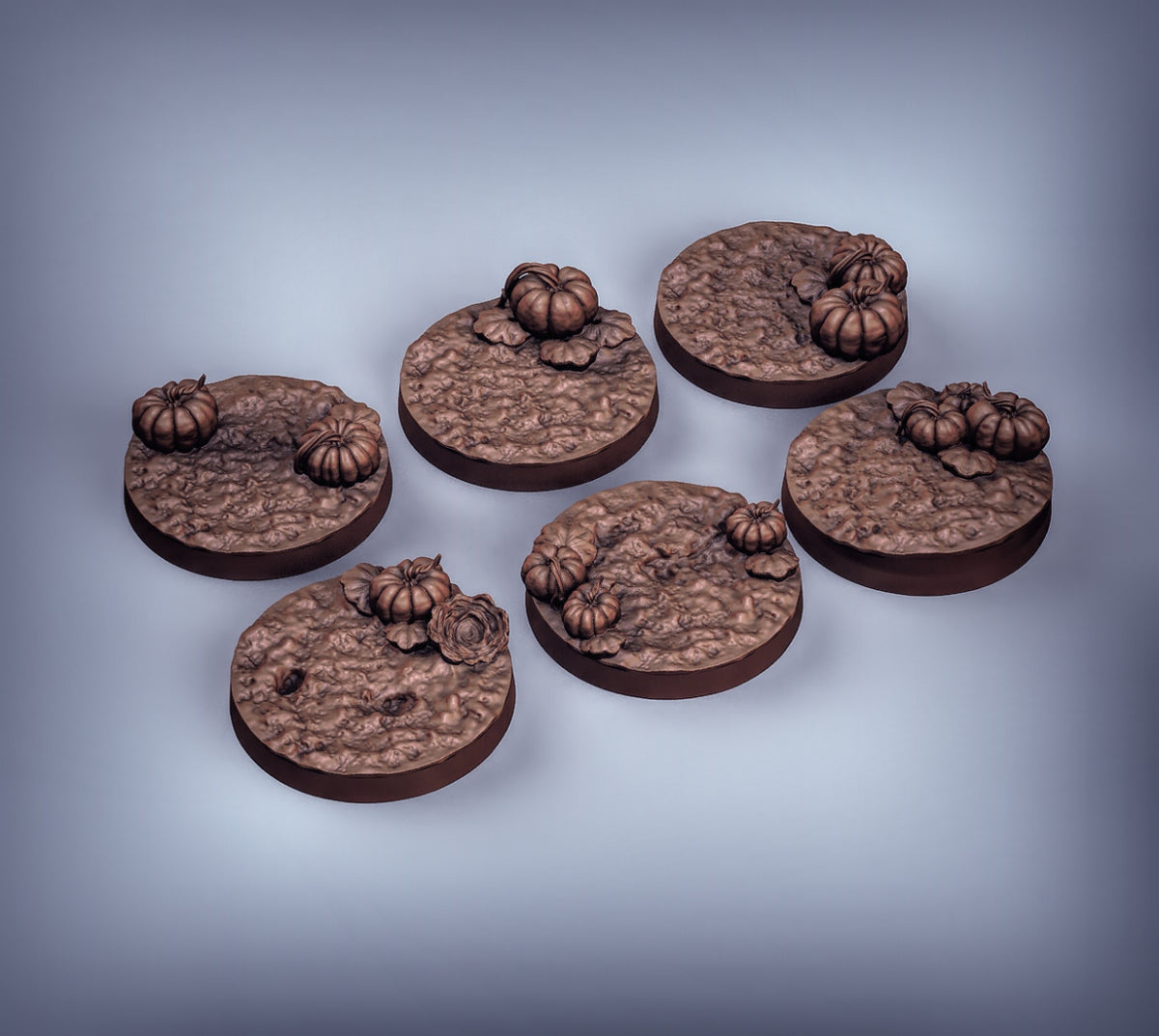 Pumpkin Bases Resin Miniature for DnD | Tabletop Gaming