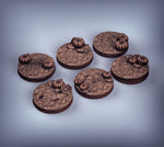 Pumpkin Bases Resin Miniature for DnD | Tabletop Gaming
