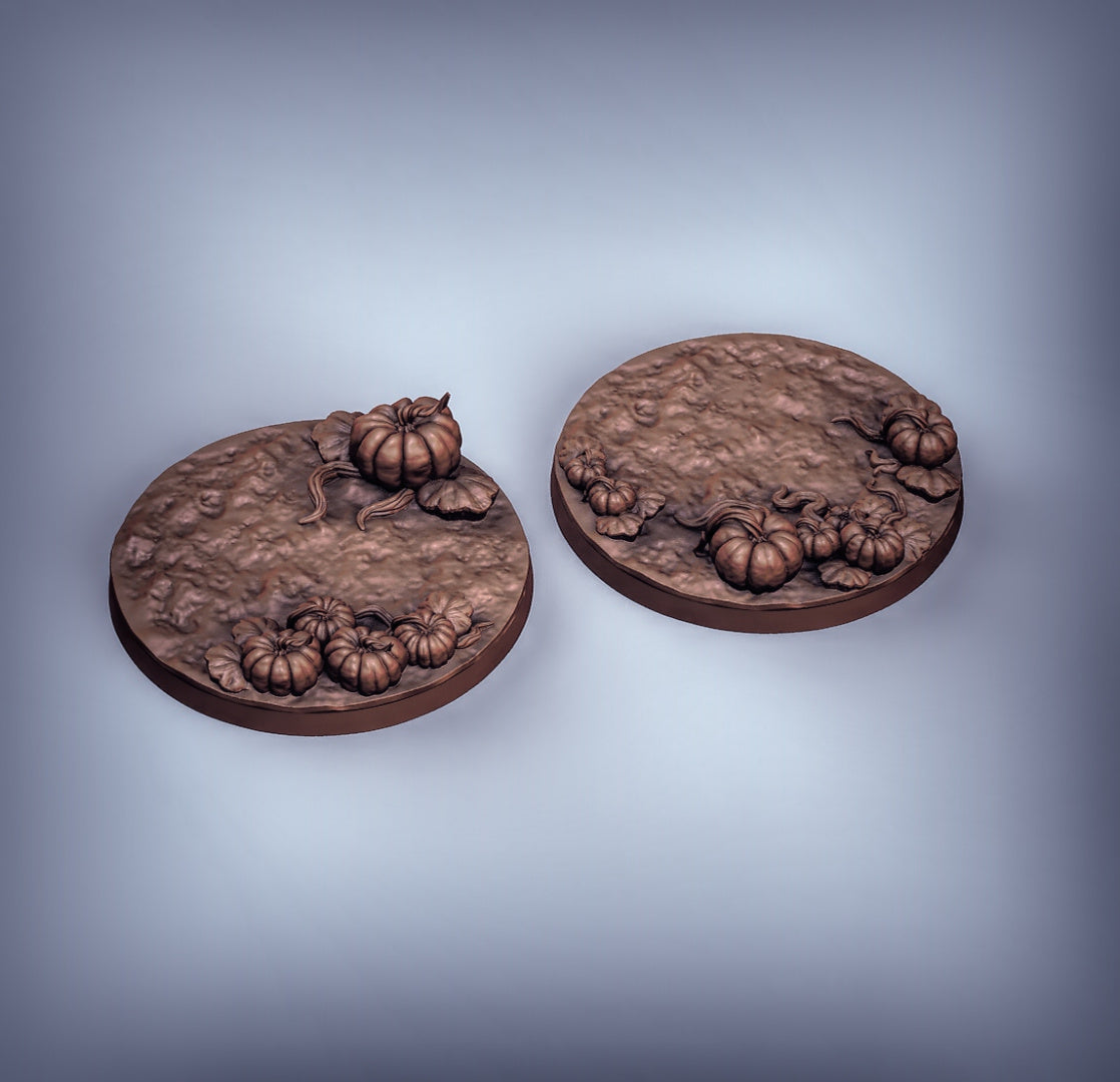 Pumpkin Bases Resin Miniature for DnD | Tabletop Gaming