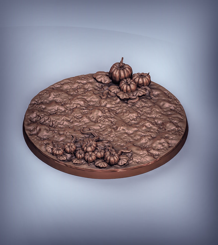 Pumpkin Bases Resin Miniature for DnD | Tabletop Gaming