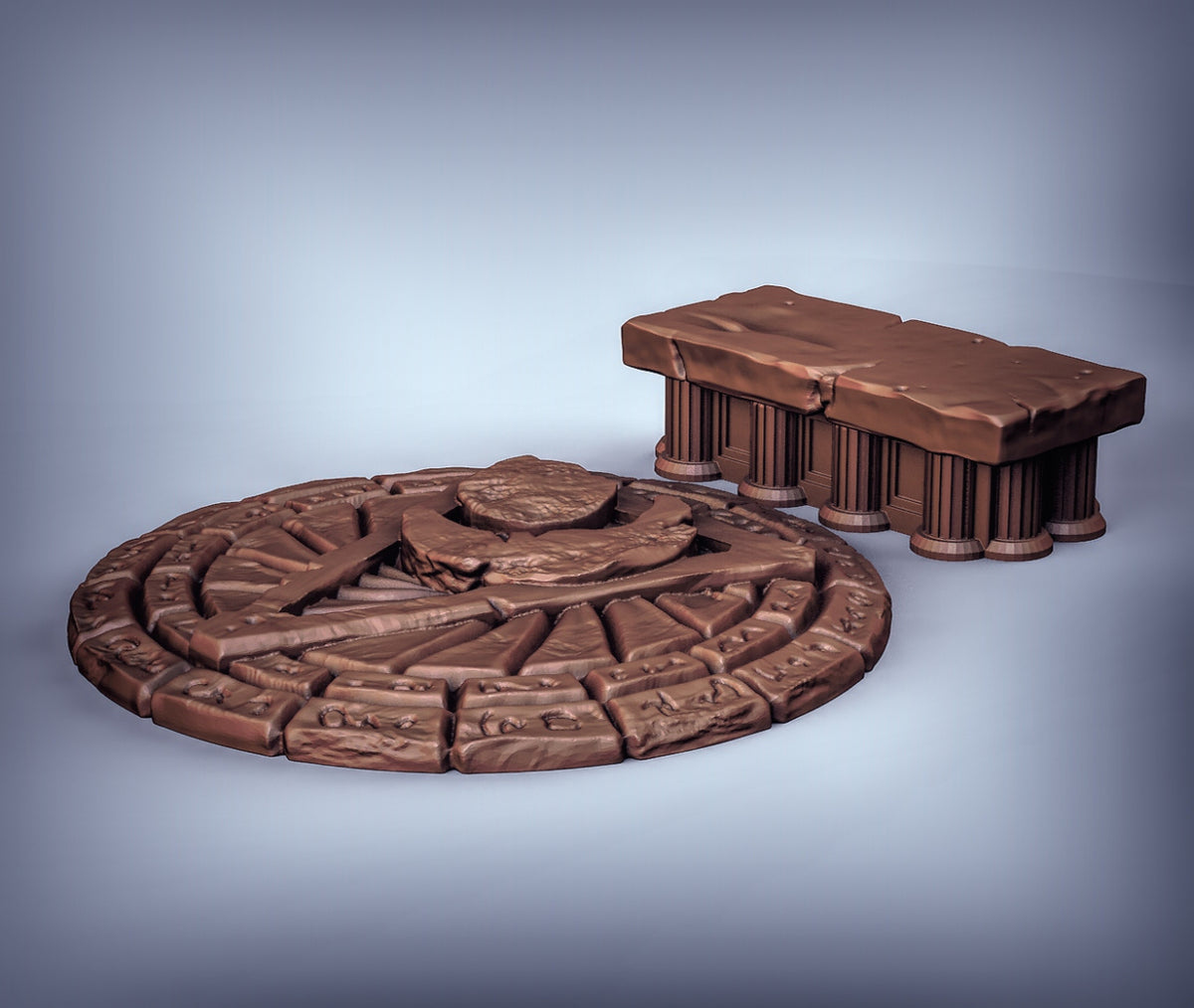Cultist Terrain Resin 3D Models for Dungeons & Dragons & Board RPGs