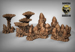 Plant Tower Terrain Resin 3D Models for Dungeons & Dragons & Board RPGs