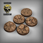 Rocky Bases Resin Miniature for DnD | Tabletop Gaming