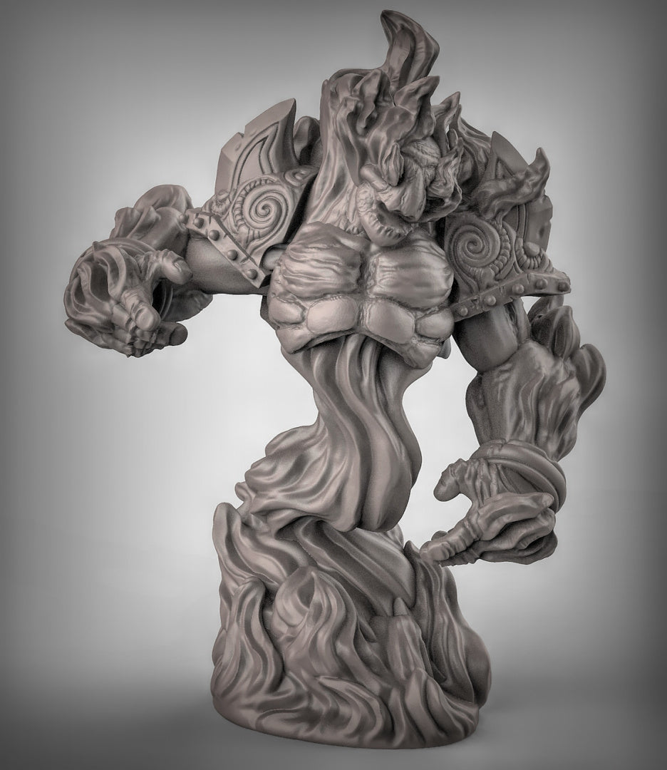 Fire Elementals Resin 3D Models for Dungeons & Dragons & Board RPGs