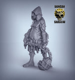 Giant with Flail Resin Miniature for DnD | Tabletop Gaming