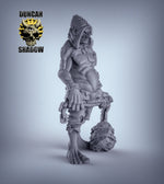 Giant with Flail Resin Miniature for DnD | Tabletop Gaming