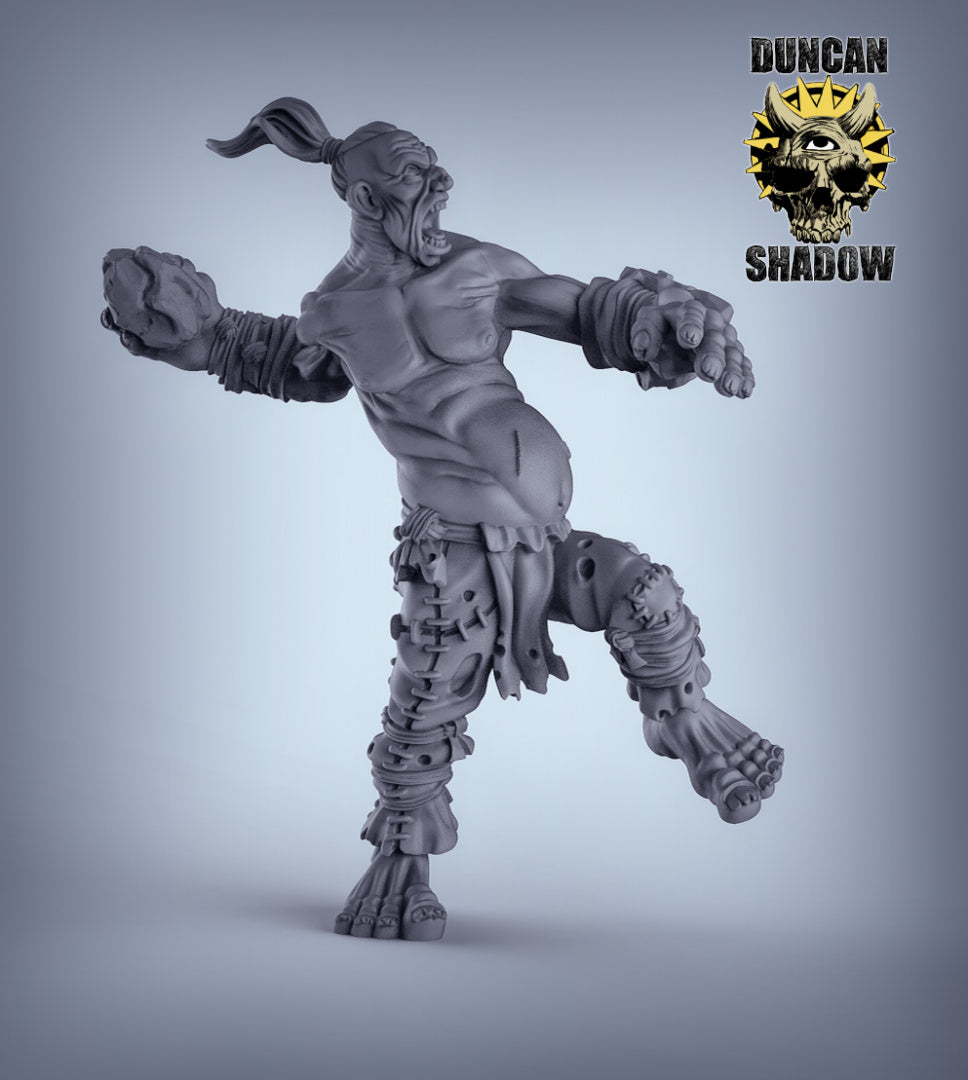 Giant Throwing Rock Resin Miniature Model for DnD | Tabletop Gaming