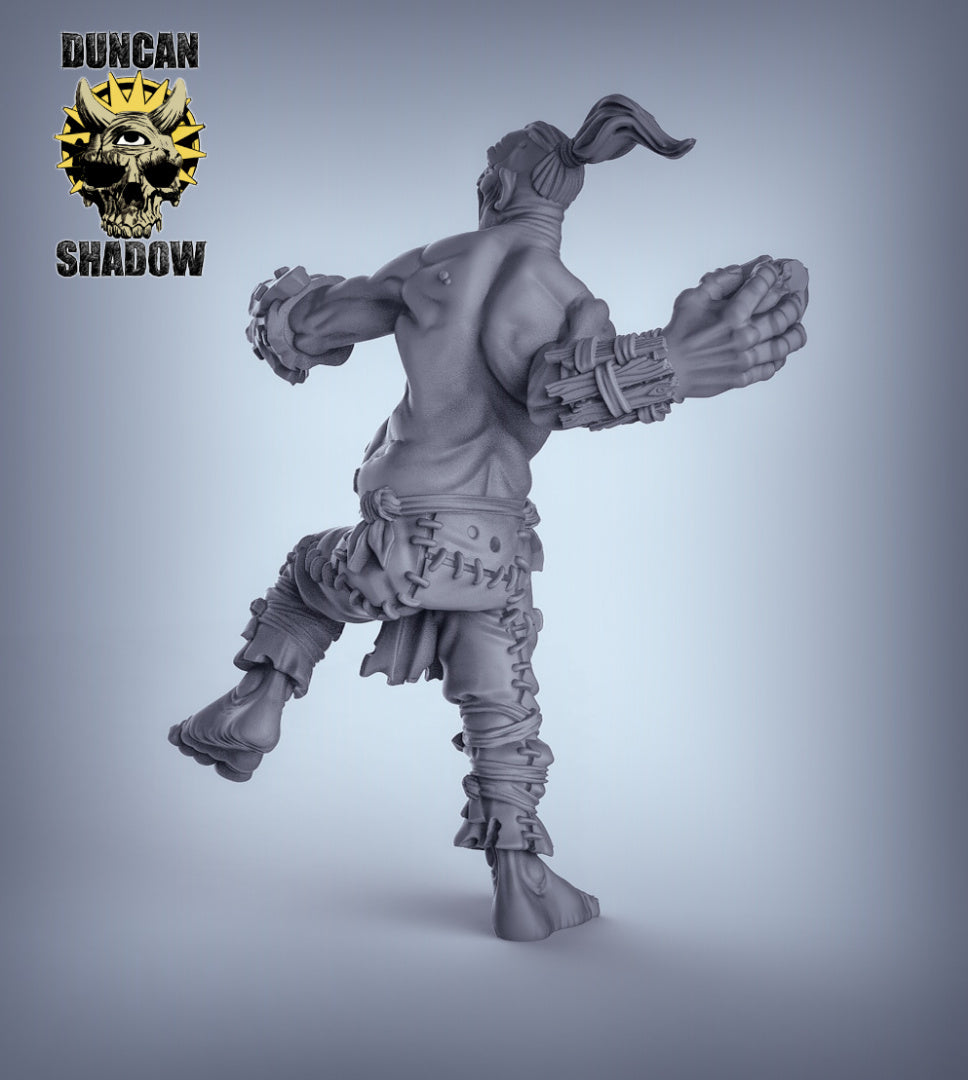 Giant Throwing Rock Resin Miniature Model for DnD | Tabletop Gaming