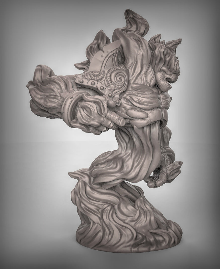 Fire Elementals Resin 3D Models for Dungeons & Dragons & Board RPGs
