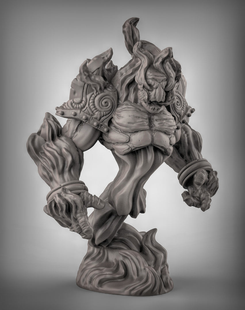Fire Elementals Resin 3D Models for Dungeons & Dragons & Board RPGs