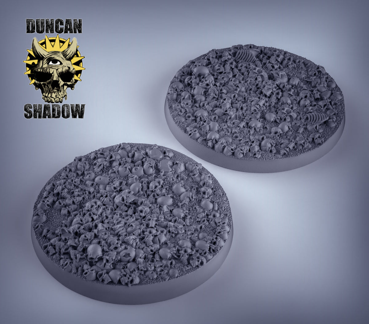 Skull Bases Resin Miniature for DnD | Tabletop Gaming