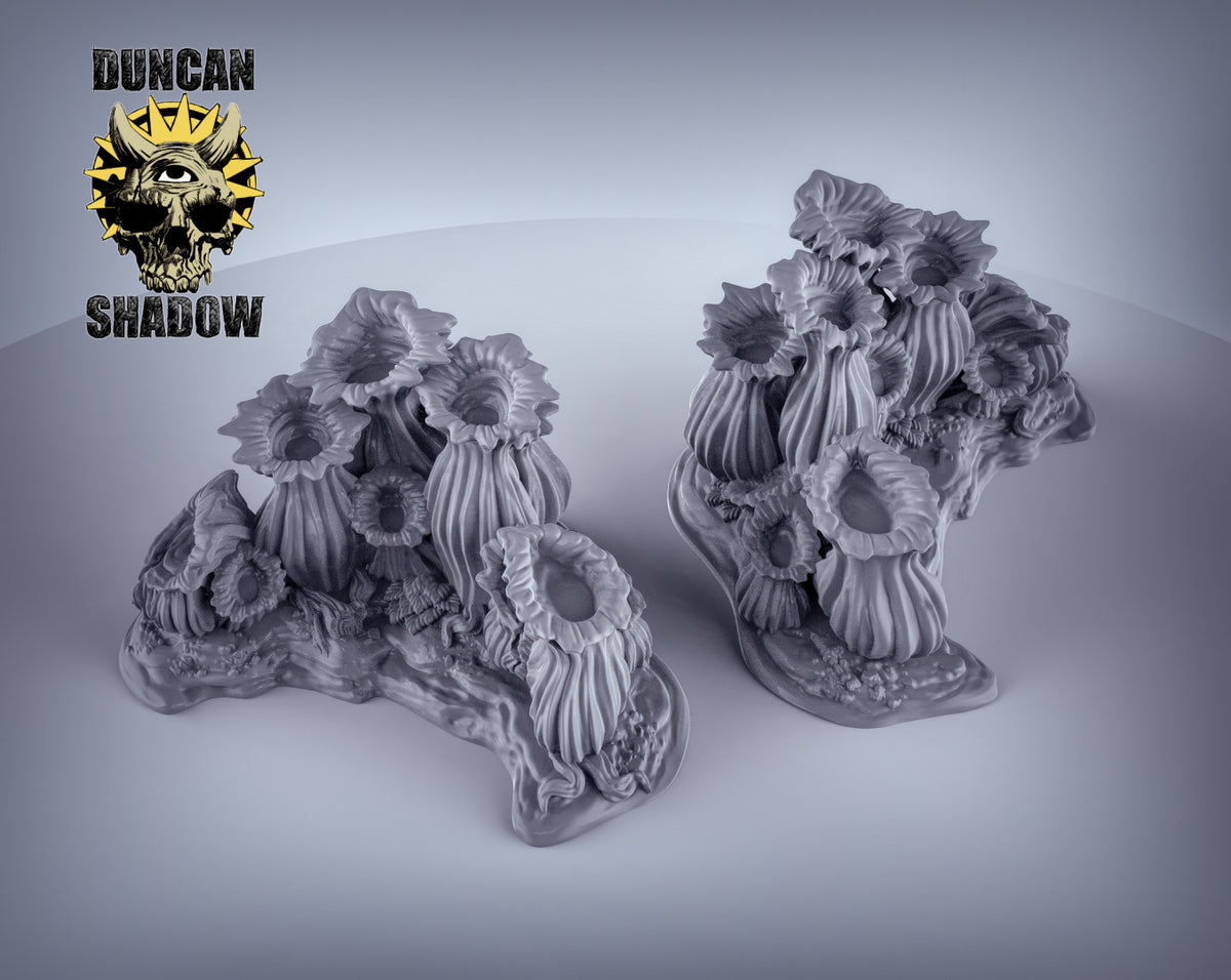 Pitcher Plant Terrain Resin 3D Models for Dungeons & Dragons & Board RPGs