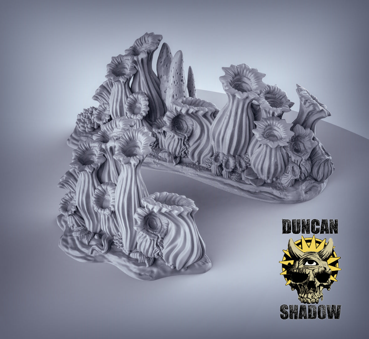 Pitcher Plant Terrain Resin 3D Models for Dungeons & Dragons & Board RPGs