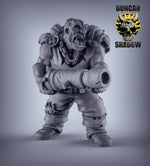 Ogres with Cannons Resin Miniature for DnD | Tabletop Gaming