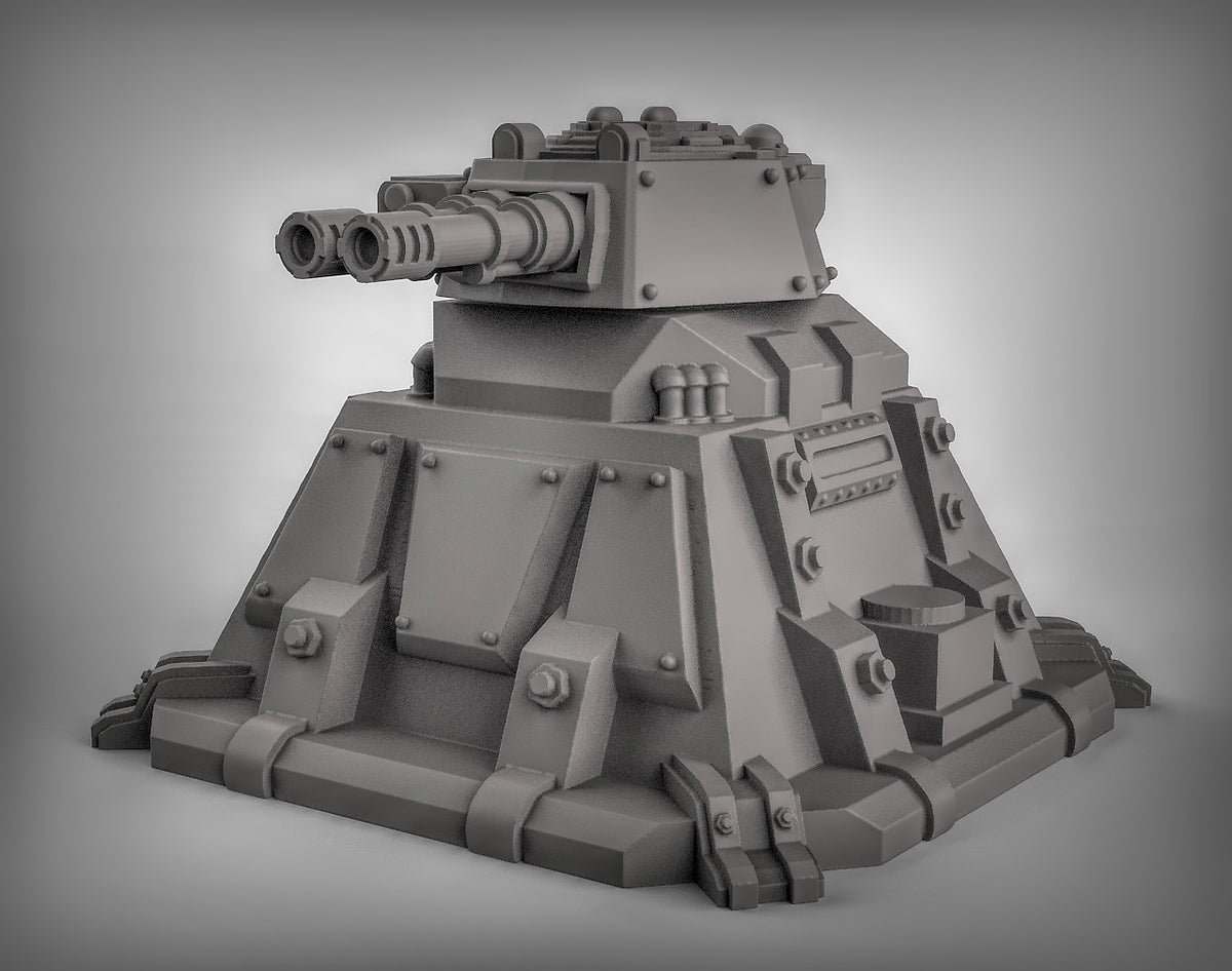 Gun Emplacement Model Kit (7 Options) - Tank Collection for 28mm Miniature Wargames & Terrain