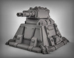 Gun Emplacement Model Kit (7 Options) - Tank Collection for 28mm Miniature Wargames & Terrain