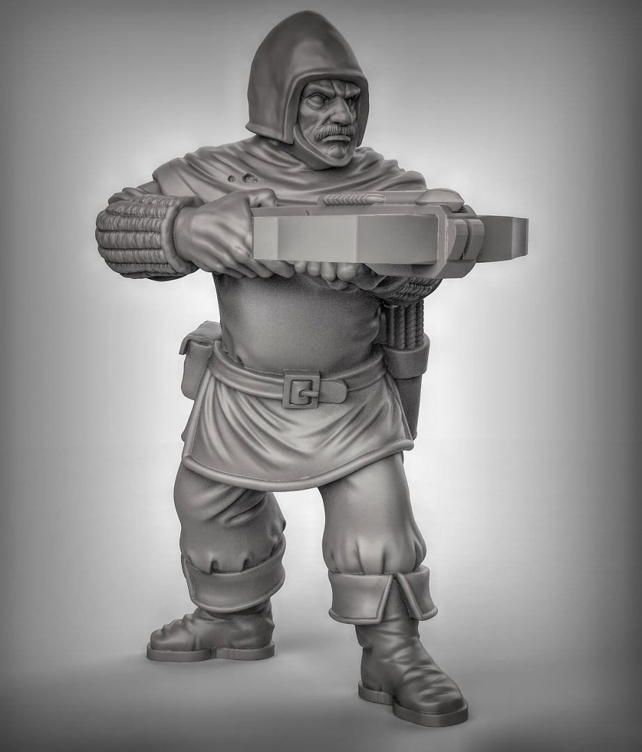 Guards with Crossbows Resin 3D Models for Dungeons & Dragons & Board RPGs