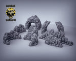 Rock Walls Terrain Resin Models for Dungeons & Dragons & Board RPGs