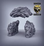 Rock Walls Terrain Resin Models for Dungeons & Dragons & Board RPGs